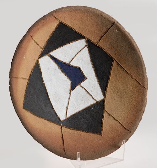 JOAN GARDY ARTIGAS, "Plato", Barro esmaltado