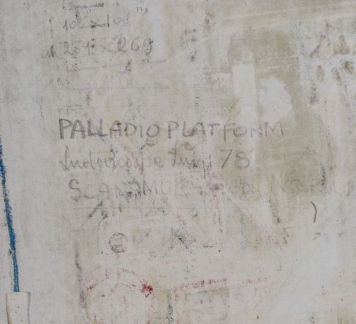 LUDOVICO DE LUIGI, "Palladio platform", 1978, Técnica mixta