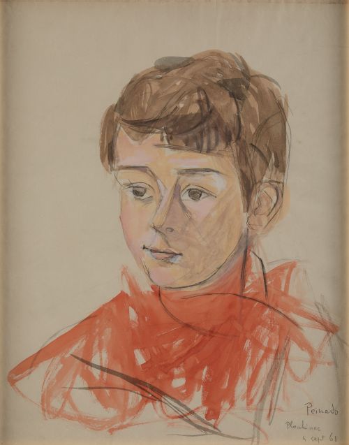 JOAQUÍN PEINADO VALLEJO, "Retrato de niño (mi nieto Guilleu