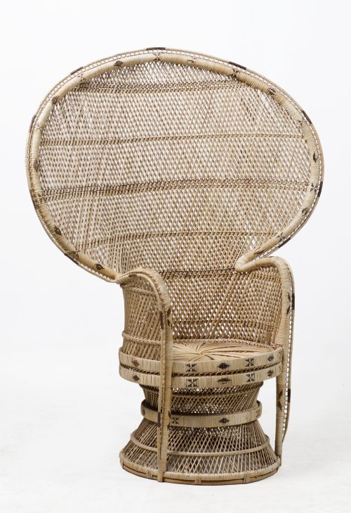 Rattan armchair, Emmanuelle model, 20th century