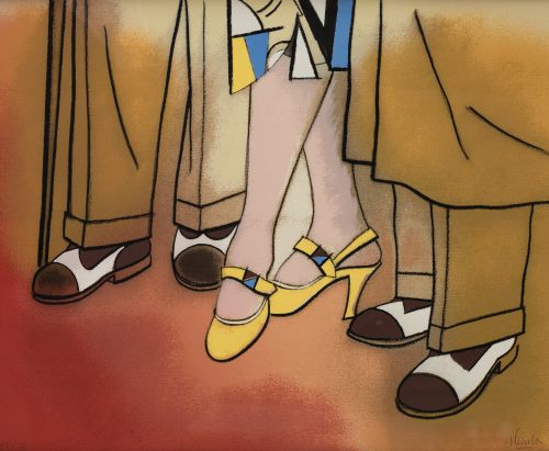 EDUARDO ÚRCULO, "Sin título", 2000, Litografía sobre papel