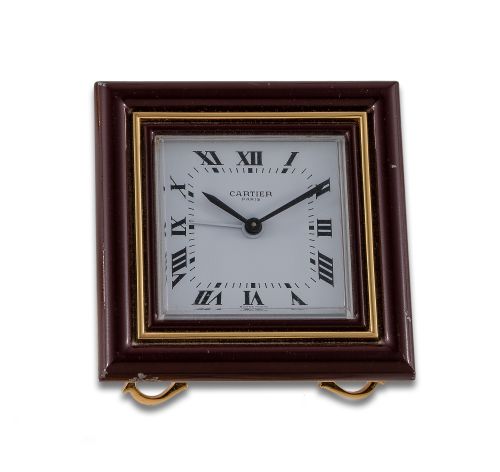 RELOJ DESPERTADOR CARTIER.