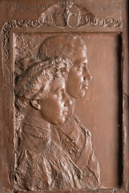 MARIANO  BENLLIURE, “Los infantes DonFernando de Baviera y 