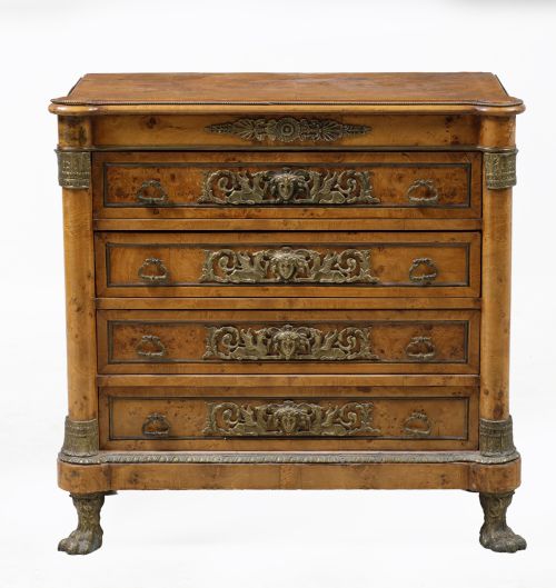 Empire style chest of drawers, 20th century