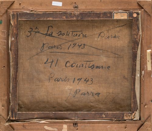 JOSÉ ANTONIO "GINÉS" PARRA MENCHON, "Desnudo femenino", Óle