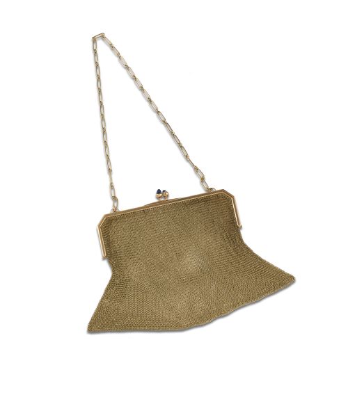 BOLSO DE MALLA DE ORO 18 K