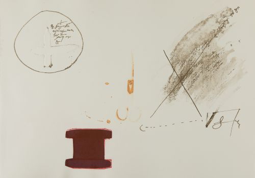 ANTONI TÀPIES, "Llul-Tàpies", 1973-1985, Veinticuatro litog