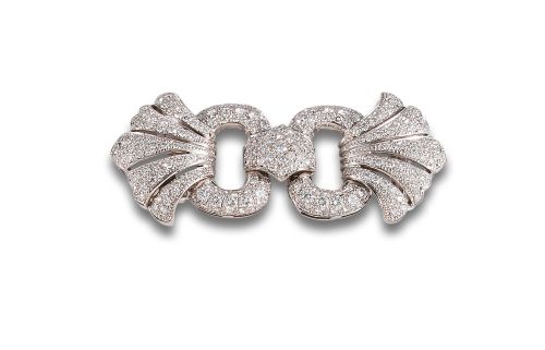 CLIP PLATINO Y DIAMANTES