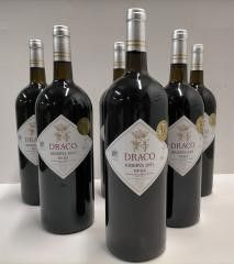 Caja de 6 botellas magnum (1,5 l) de Draco Reserva 2003 Rio