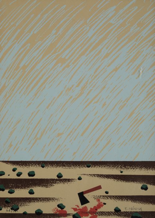  EQUIPO CRÓNICA, "El crimen de Cuenca", 1979, Doce serigraf