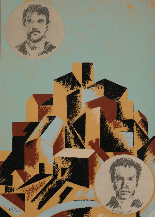  EQUIPO CRÓNICA, "El crimen de Cuenca", 1979, Doce serigraf