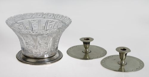 Pareja de candeleros, John Sherwood & Sons, Birmingham, 183