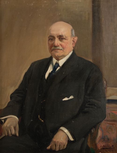 JOAQUÍN SOROLLA Y BASTIDA, "Retrato de Tomás Rodríguez y Ro