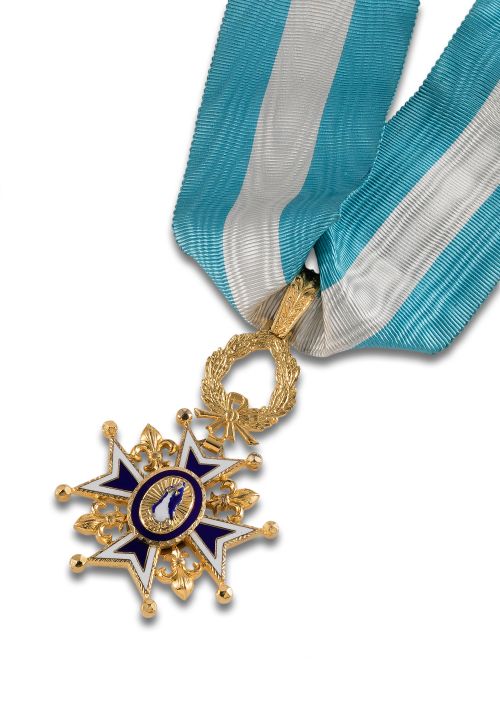 ENCOMIENDA DE LA REAL ORDEN CARLOS III DE PLATA DORADA.