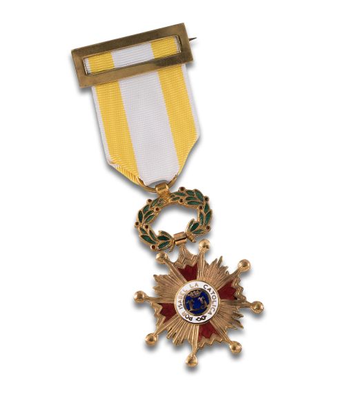 CRUZ DE LA REAL ORDEN DE ISABEL LA CATÓLICA