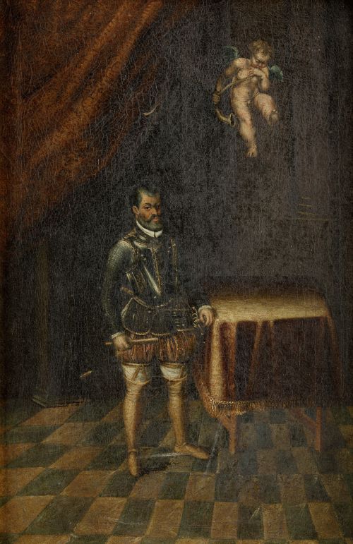 ESCUELA ESPAÑOLA, SPANISH SCHOOL (17TH CENTURY) "Portrait o