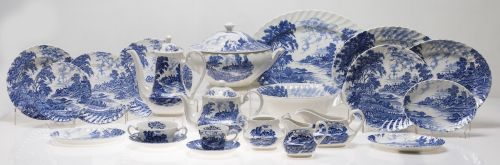 Vajilla de porcelana Staffordshire, Ridgway Ironstone, Ingl