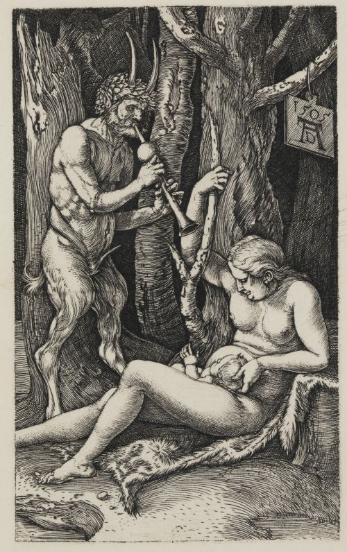 ALBERTO DURERO, "La Familia del Sátiro"