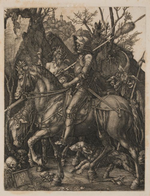 ALBERTO DURERO, ALBERTO DURERO Nuremberg (1471 / 1528) "Kni