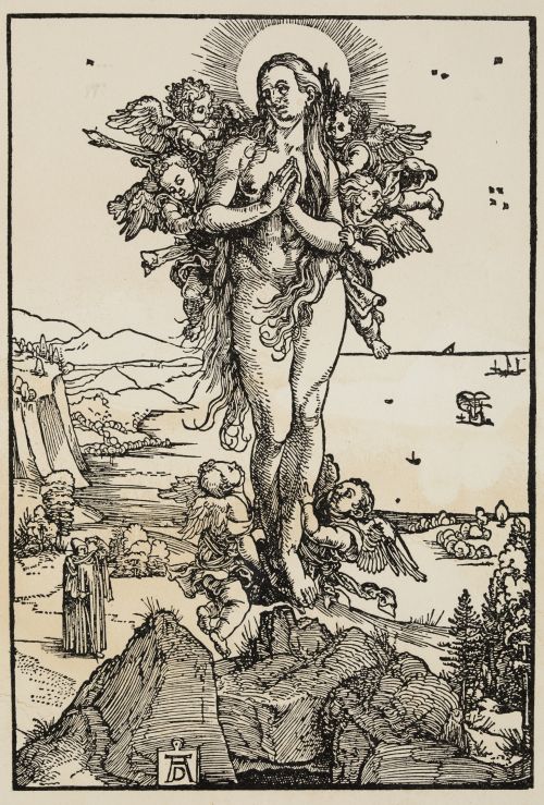 ALBERTO DURERO, "Éxtasis de María Magdalena"