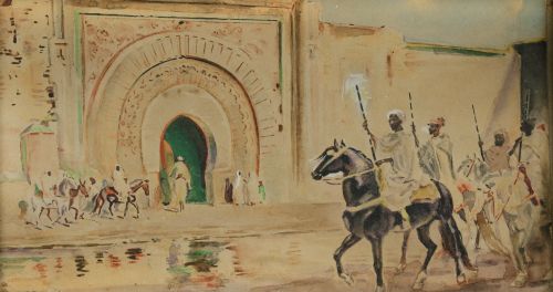 ESCUELA ESPAÑOLA, SPANISH SCHOOL (Early 20th Century) "Orie