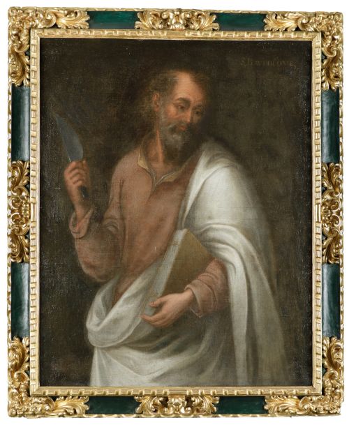 ESCUELA ESPAÑOLA, SPANISH SCHOOL (17TH CENTURY) "Saint Bart