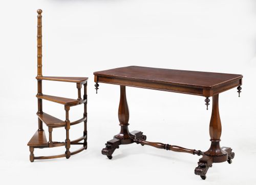Victorian sofa-table, England, late 19th century