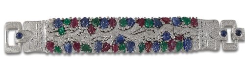 TUTTI FRUTTI GOLD AND DIAMONDS BRACELET