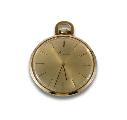 LONGINES LEPIN WATCH, EXTRA-THIN PLATED METAL