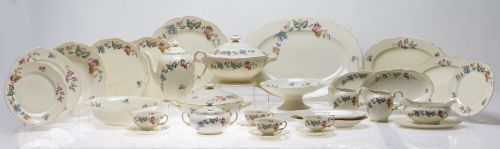 Vajilla de porcelana KPM, Alemania, S. XX