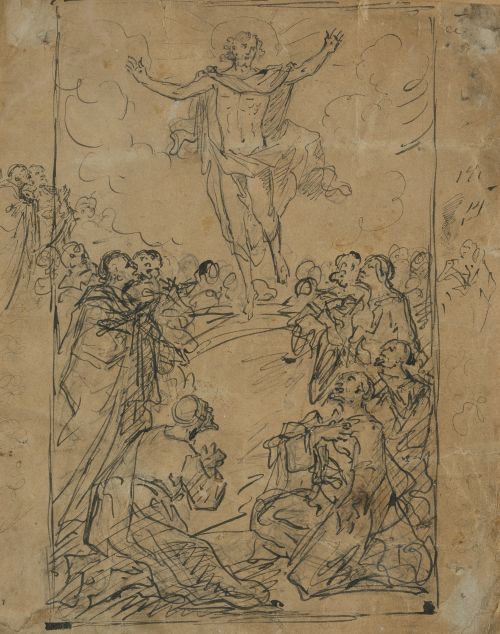 ESCUELA ITALIANA, ITALIAN SCHOOL (17th Century) "Resurrecti