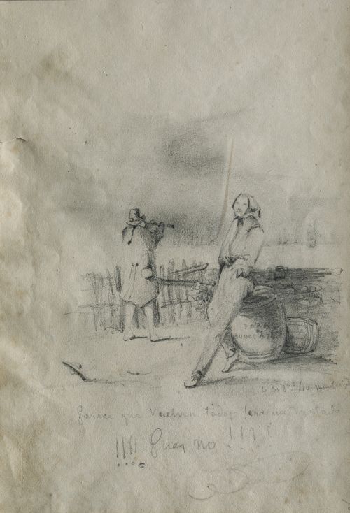 ANONYMOUS (19th century) "Sailors"