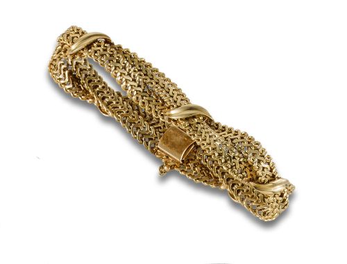 18K YELLOW GOLD BRACELET