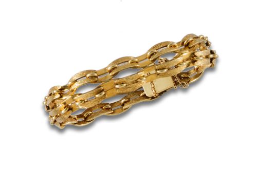 18K YELLOW GOLD RETRO BRACELET