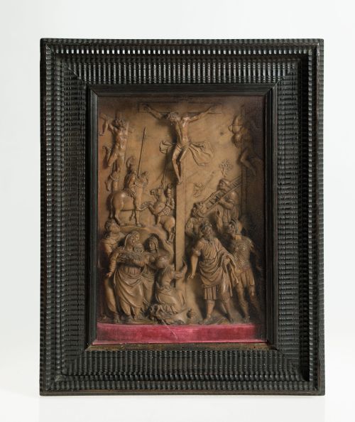 ESCUELA FLAMENCA, FLEMISH SCHOOL (16th Century) "Calvary"