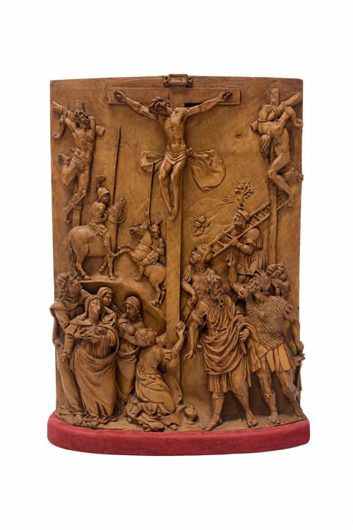 ESCUELA FLAMENCA, FLEMISH SCHOOL (16th Century) "Calvary"