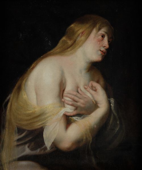 ESCUELA FLAMENCA, FLAMENCO SCHOOL (17th century) "Saint Mar