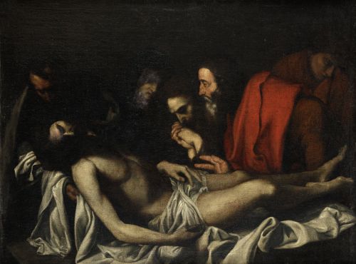 FOLLOWER OF JOSE RIBERA (17TH-18TH CENTURY) "Lamentation be