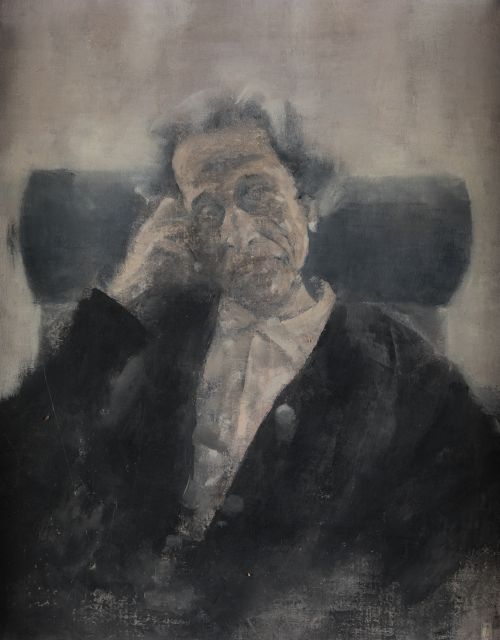 "Mujer pensativa", 1973