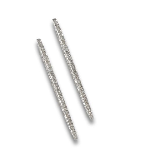 DIAMOND HOOP EARRINGS