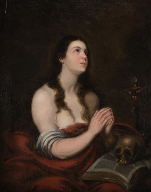 ESCUELA SEVILLANA, SEVILLE SCHOOL (19th century) "Saint Mar