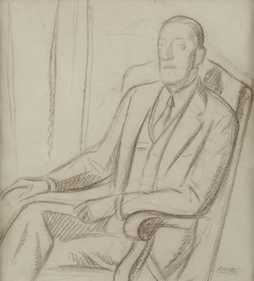 AURELIO ARTETA Y ERRASTI, "Estudio para un retrato de cabal