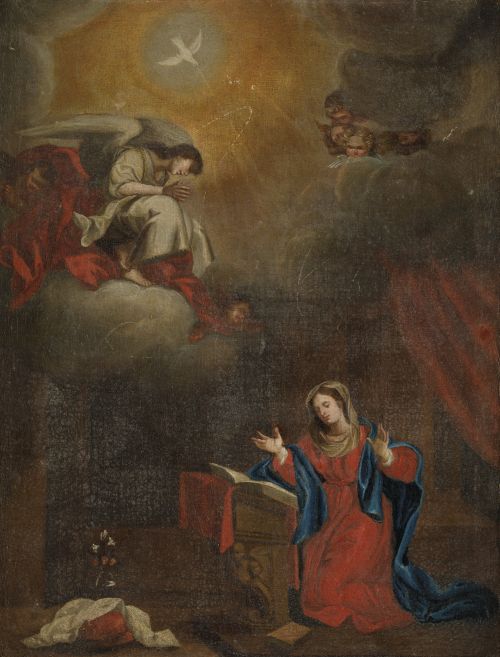 ESCUELA ESPAÑOLA, SPANISH SCHOOL (17th / 18th CENTURY) "Ann