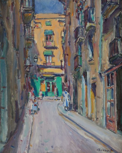 JOSE AMAT PAGES, JOSE AMAT PAGES Barcelona (1901 / 1991) "S