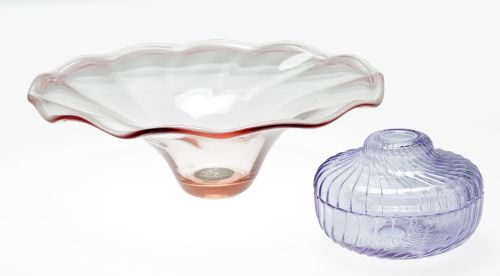 Crystal centerpiece, Murano, 20th century