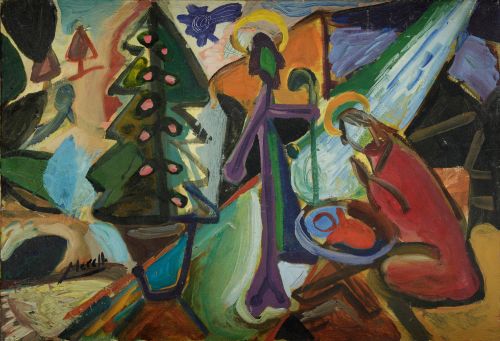 JOSE MANUEL MERELLO Madrid (1960) "Nativity"