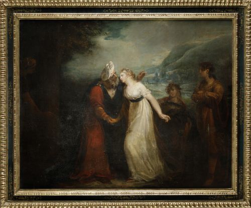 ESCUELA FRANCESA, FRENCH SCHOOL (19TH CENTURY) "Rebecca's F