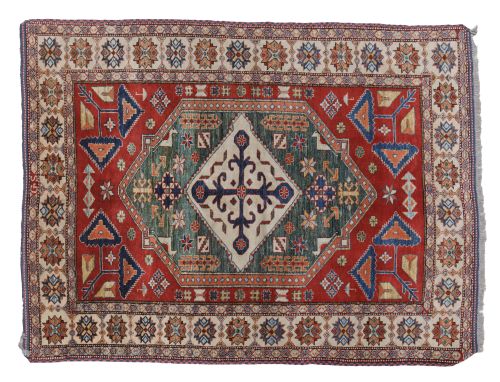 Alfombra persa de lana anudada a mano, S. XX