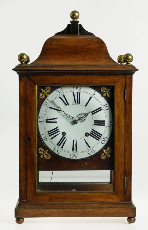 Reloj bracket con maquinaria francesa, S.XIX