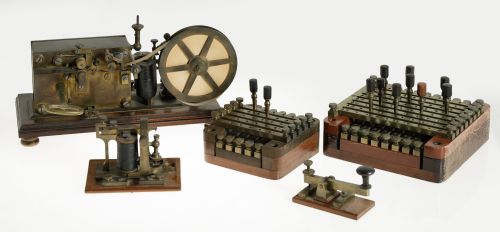 Estación de código morse, S.XIX